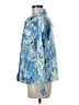 Chico's Print Blue Jacket Size M - photo 5