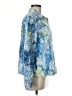 Chico's Print Blue Jacket Size M - photo 4