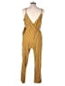 No Boundaries Stripes Yellow Jumpsuit Size XL - photo 2
