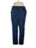 Lands' End Print Blue Casual Pants Size 1X - photo 1