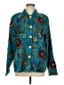 Indigo Moon Paisley Teal Jacket Size M - photo 1