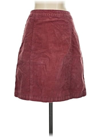 Pilcro and the Letterpress Denim Skirt (view 2)