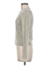 Vince. Metallic Gray Pullover Sweater Size M - photo 5