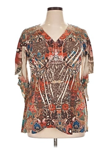 Cato Short Sleeve Blouse (view 1)
