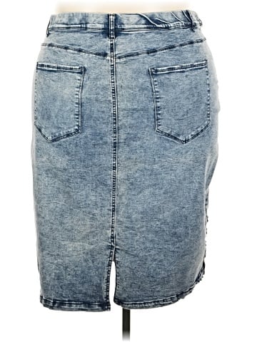 One 5 One Denim Skirt (view 2)