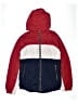 Gap Kids 100% Polyester Color Block Red Windbreaker Size 13 - 16 - photo 1