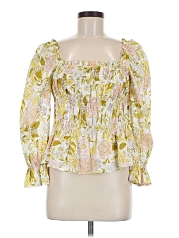 Who What Wear 3/4 Sleeve Blouse (view 1)