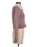 Astr Purple Pullover Sweater Size S - photo 4