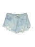 Forever 21 100% Cotton Blue Denim Shorts Size 28 waist - photo 1