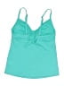 Athleta Teal Swimsuit Top Size XS - photo 2
