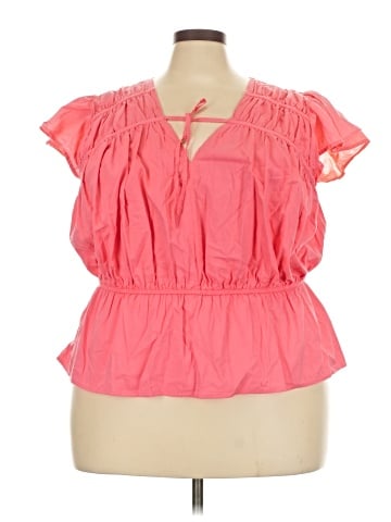 Lane Bryant Short Sleeve Blouse (view 1)