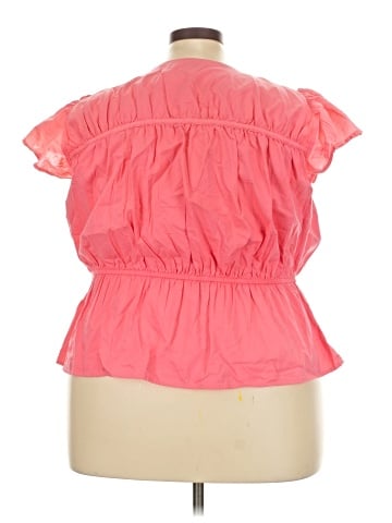 Lane Bryant Short Sleeve Blouse (view 2)