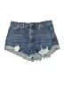 Forever 21 100% Cotton Blue Denim Shorts Size 28 waist - photo 1