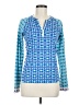Tommy Bahama Blue Long Sleeve Blouse Size M (estimated) - photo 1