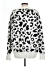 Macaron Animal Print Ivory Pullover Sweater Size L - photo 2