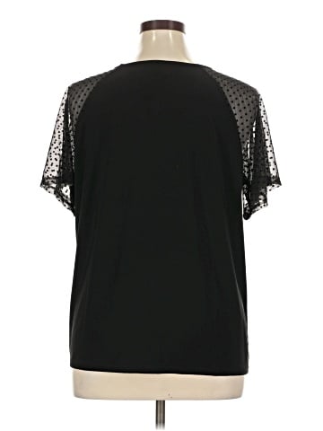 Anne Klein Short Sleeve Top (view 2)