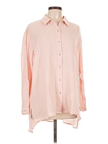 Eileen Fisher Long Sleeve Blouse (view 1)