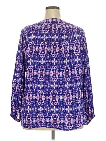 Jones New York Signature 3/4 Sleeve Blouse (view 2)