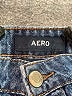 Aero 100% Cotton Blue Denim Skirt Size 00 - photo 4
