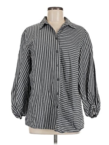 Who What Wear 3/4 Sleeve Button-Down Shirt (view 1)