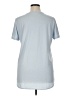 Lands' End Solid Blue Short Sleeve T-Shirt Size XL - photo 2