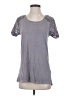 Dantelle Gray Short Sleeve Top Size S - photo 1