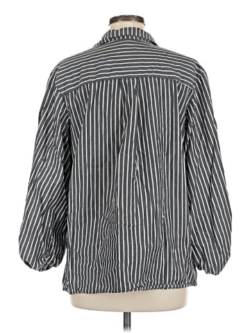 Who What Wear 3/4 Sleeve Button-Down Shirt (view 2)