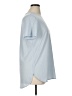Lands' End Solid Blue Short Sleeve T-Shirt Size XL - photo 4
