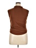 A New Day Brown Sleeveless Top Size L - photo 1