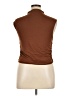 A New Day Brown Sleeveless Top Size L - photo 2