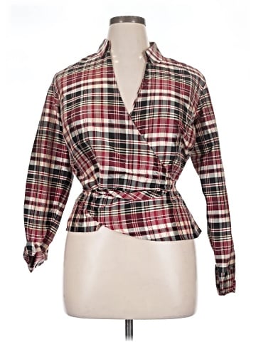 Ann Taylor Long Sleeve Silk Top (view 1)