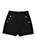 Zara Solid Black Shorts Size S - photo 1