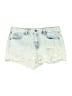 Forever 21 100% Cotton Blue Denim Shorts Size 28 waist - photo 1