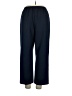 Alfred Dunner 100% Polyester Solid Blue Casual Pants Size 16 Petite - photo 2