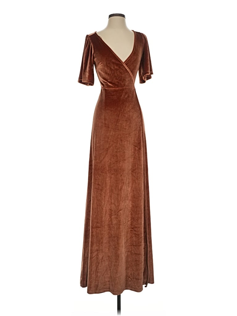 Pre-owned Baltic Born Cocktail Dress In Brown