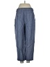 Express 100% Rayon Stripes Blue Casual Pants Size 4 - photo 2