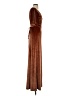 Baltic Born Solid Brown Cocktail Dress Size XS - photo 4