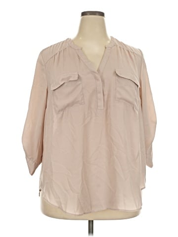 Torrid 3/4 Sleeve Blouse (view 1)