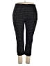 PREMISE Houndstooth Black Casual Pants Size 2X - photo 1