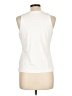 Lands' End Ivory Sleeveless Blouse Size L - photo 2