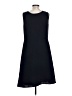 Talbots 100% Polyester Black Cocktail Dress Size 12 - photo 2