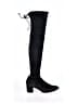 Stuart Weitzman 100% Leather Black Boots Size 7 - photo 1