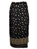 Coldwater Creek 100% Polyester Paisley Black Formal Skirt Size XL - photo 1