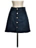 Celebrity Pink Solid Blue Denim Skirt Size 25 waist - photo 1