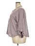 Cable & Gauge Gray Long Sleeve Blouse Size 2X - photo 5