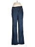 Christopher & Banks Chevron-herringbone Blue Jeans Size 10 long - photo 1
