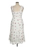 As U Wish 100% Polyester Floral White Casual Dress Size 1X - photo 2