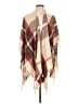 Adrienne Vittadini Plaid Brown Wrap One size - photo 1