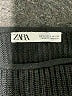Zara Solid Black Pullover Sweater Size S - photo 7