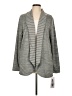Muk Luks Stripes Gray Blazer Size L - photo 1